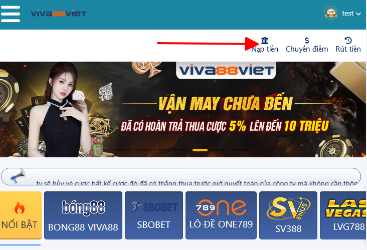 nạp tiền tài khoản viva88viet nạp tiền tài khoản viva88viet
